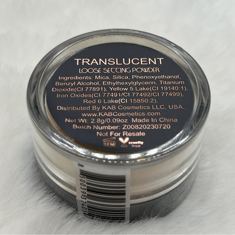 KAB Cosmetics Translucent Loose Setting Powder - Picture 3 of 3